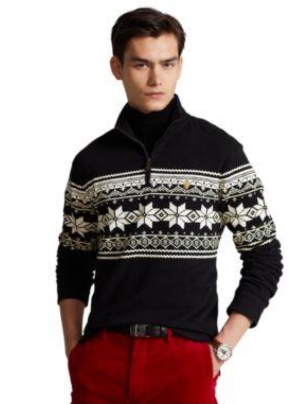 Polo Ralph Lauren Quarter-Zip Sweater